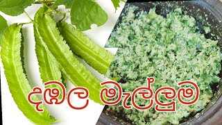 දඹල මැල්ලුම රසට හදමු 👍 Winged beans mallum  Dambala malluma cookwithru srilanka [upl. by Vasiliu]