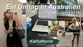 Ein Unitag in Australien im Auslandssemester VLOG I KathaMariie [upl. by Repooc]