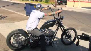 The Dark Ride is Test Driven by Matt Beal  Road Rage Performance Custom Choppers and Motorcycles [upl. by Jelks]