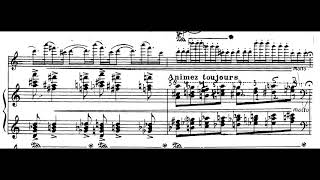 Henri Dutilleux  Sonatine for Flute and Piano1943with full score [upl. by Ydnim907]