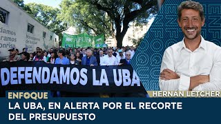 LA UBA EN ALERTA POR EL RECORTE DEL PRESUPUESTO [upl. by Lybis]