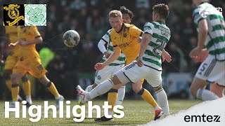 Highlights  Livingston 03 Celtic  cinch Premiership [upl. by Annauqal59]