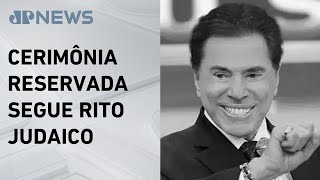 Silvio Santos é sepultado no Cemitério Israelita do Butantã [upl. by Tilagram375]