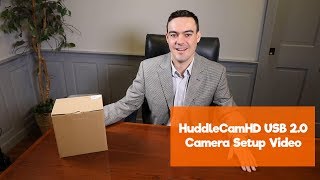 HuddleCamHD USB 20 Camera Setup [upl. by Arlinda]