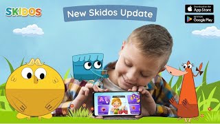 ✨ New SKIDOS Update More Fun Learning amp Adventure with learning Games for kids 🚀 [upl. by Ik270]