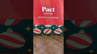 Advent Calendar for Coffee Lovers by Pact coffee coffeelover coffeetime christmas [upl. by Grange]