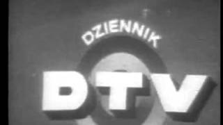 Czołówka Dziennika Telewizyjnego z pierwszej połowy lat 70tychfragment [upl. by Adkins429]