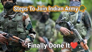 How To join Indian Army  Watch This vedio  TA Bharty In Kupwara  Zahid92481 [upl. by Zigrang]