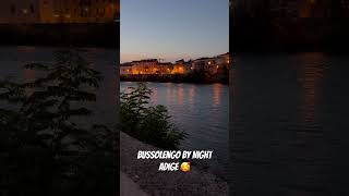 Bussolengo di notte  by Night italy travel veneto verona [upl. by Cara159]