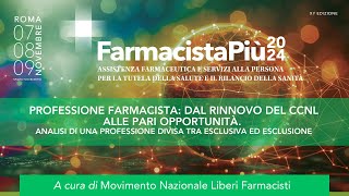 Professione Farmacista dal rinnovo del CCNL alle pari opportunità [upl. by Nairoc]