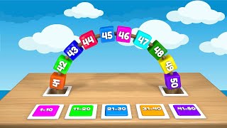 Number Song 150  Counting by 1 to 50  Learn to Count from 1 to 50 [upl. by Thill616]