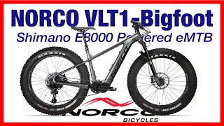 Norco Bigfoot VLT 1 eMTB FatBike [upl. by Arliene161]