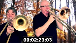 trombone duet instruction video James Miller Alex Iles TeuddueT [upl. by Adnovay]