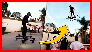 💥YA existe el Primer HOVERBOARD VOLADOR Y este es su PRECIO [upl. by Holsworth]