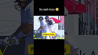 Rizwan injured 😭 cricketlover pcb muhammadrizwan AsianCricketCouncilTV [upl. by Papp]