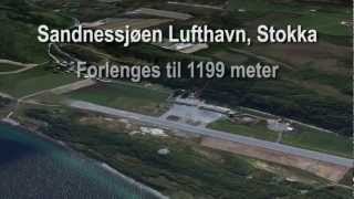 Sandnessjøen Lufthavn Stokka [upl. by Galateah580]