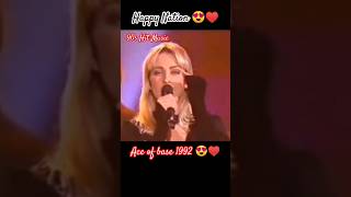 ACE OF BASE  Happy Nation 1992 😍♥️🥰 music song shorts aceofbase 80s 80smusic fyp viralsong [upl. by Ayardna]