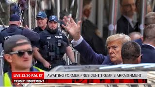 I Was At Trumps Arraignment It Was Insane [upl. by Llednor]