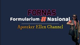 Formularium Nasional FORNAS [upl. by Aridan]