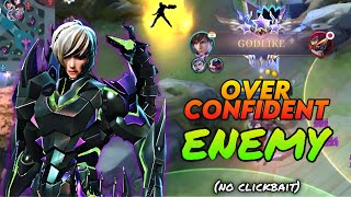 Pro Enemy Invader Tried to messed up my early game 😤 Gusion fasthand full gameplay no clickbait [upl. by Acinej]