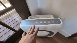 Coway Airmega AP 1512HHW True HEPA Purifier with Air Quality Monitoring Review [upl. by Enamrej897]