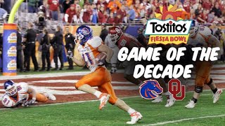 Greatest Finish in CFB History  Boise State vs Oklahoma 2006 Fiesta Bowl Highlights [upl. by Burrton817]