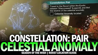 Constellation Pair  Celestial Anomaly Location Guide Starcrossed The Roost Destiny 2 [upl. by Letnahs784]