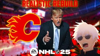 I MAY BE GETTING FIRED  NHL 25  Calgary Flames  Franchise Mode  Ep 7 [upl. by Zirkle]