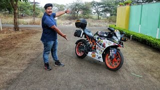 Project KTM RC 390  Best Touring Setup [upl. by Aritak947]