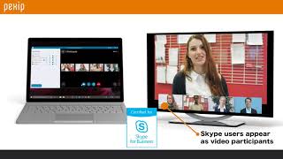 User Experience  Pexip Infinity Fusion gateway for Skype for Business and VTC [upl. by Ania]