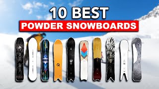 10 Best Powder Snowboards [upl. by Quinta354]