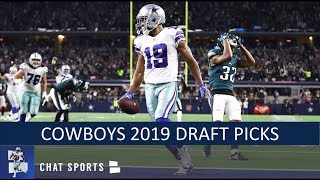 Dallas Cowboys Draft Picks Full 7Round 2019 NFL Draft Order With Compensatory Picks [upl. by Raynard]