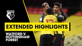 ADAM MASINA SCORES  WATFORD 10 NOTTINGHAM FOREST  EXTENDED HIGHLIGHTS [upl. by Llirred]