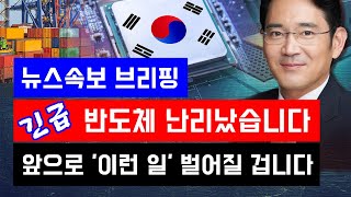 뉴스속보 긴급 반도체 난리났습니다앞으로 이런 일 벌어질 겁니다 정완진TV [upl. by Reinhold]