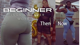 How to Beginner Glutes and Leg Workout [upl. by Haeli]