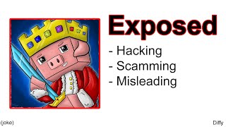 Technoblade exposed hacking scamming misleading [upl. by Shifrah231]