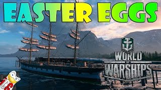 World of Warships Easter Eggs 3  Big Race Mysteries [upl. by Ydoj]