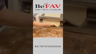 Manual Dough Sheeter BeFav for professional and home use rollingpin forchef doughsheeter bakery [upl. by Aley949]