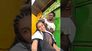 AFRICAN BRAIDS ON INDIAN HAIR 🇮🇳 kenya africa indianvlogger trending youtubeshorts [upl. by Petrina]