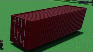 Cargo Container Blueprint RD457322450917 DavidLoganCoco TPT2 [upl. by Darian233]