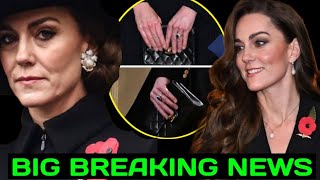 ROYALS IN SHOCK Princess Kate wears engagement ring fans notice little change first time in months [upl. by Repooc358]