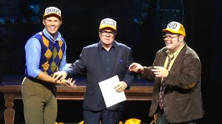 Nathan Lane Makes Surprise Cameo in Gutenberg The Musical Opening Night [upl. by Rois]