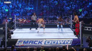 SmackDown quotAir Boomquot vs Jinder Mahal amp The Great Khali [upl. by Haggar]