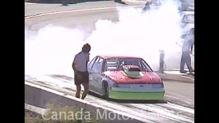 CMS 74  NHRA Div 6 Drag Racing pt 11 Ashcroft BC Sept 1994 [upl. by Neemsaj307]