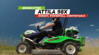 ETESIA  New Brushcutter Attila 98X [upl. by Kester]