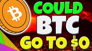 COULD BITCOIN GO TO ZERO Altcoin Crypto NEWS [upl. by Lorie852]