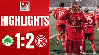 SpVgg Greuther Fürth  Fortuna Düsseldorf 12 Highlights  2 Bundesliga 20242025 [upl. by Hanima660]