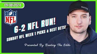 62 NFL RUN SUNDAY NFL WEEK 1 PICKS AND BEST BETS FOR SEPTEMBER 8TH 2024 [upl. by Gertruda759]