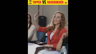 टॉपर Vs बैक बेंचर  Topper Vs Backbencher  shorts factside [upl. by Ecile]