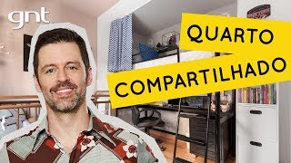 Ideias de decoração para quarto compartilhado entre irmãos  Antes e Depois  Maurício Arruda [upl. by Nawad775]